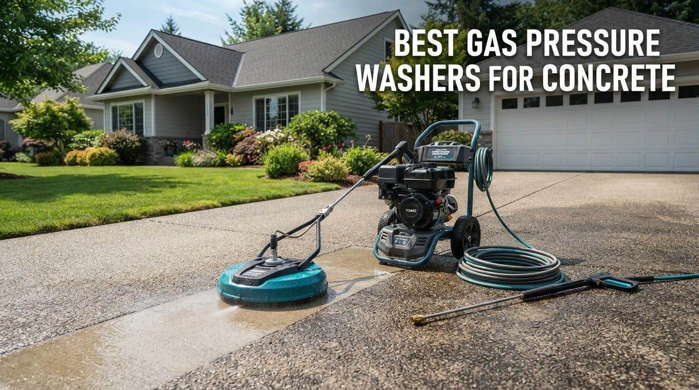 10 Best Gas Pressure Washers for Concrete (October 2026)