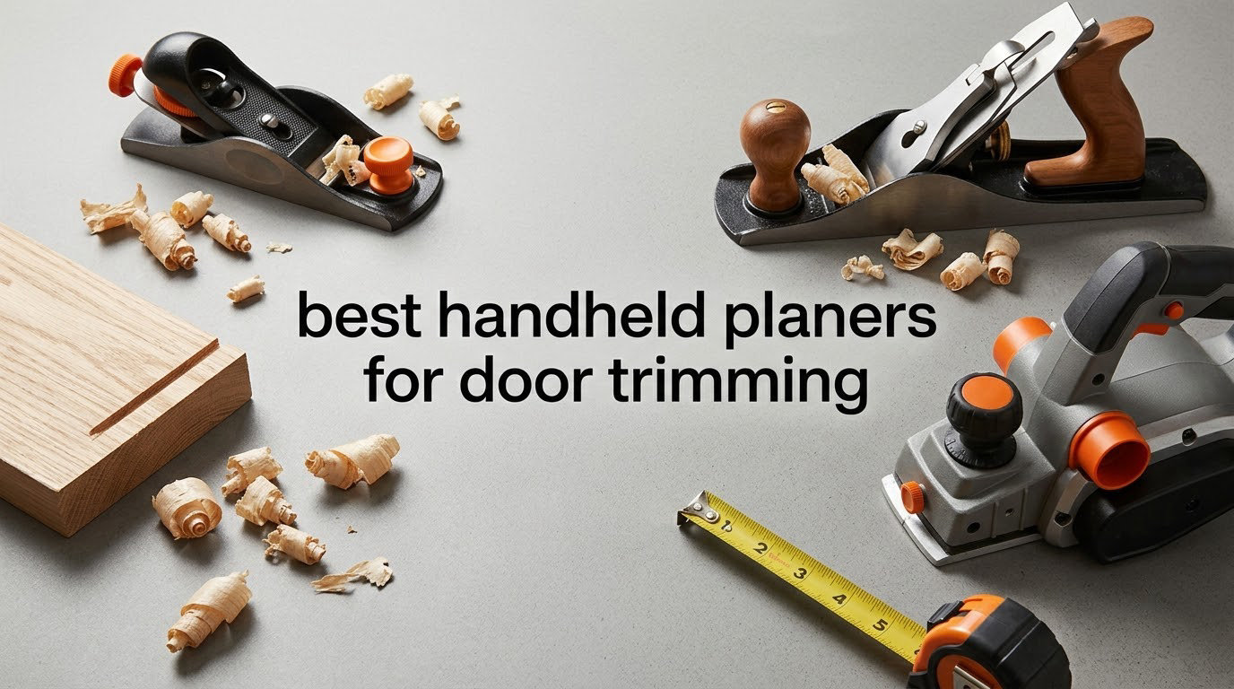 best handheld planers for door trimming