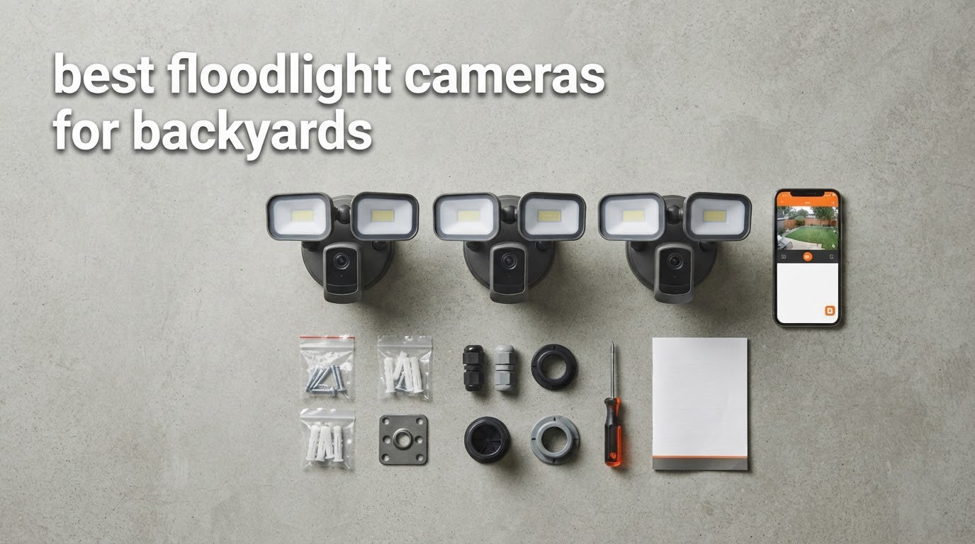 best floodlight cameras for backyards