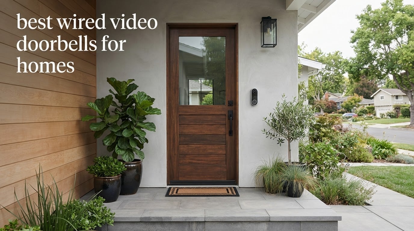 best wired video doorbells for homes