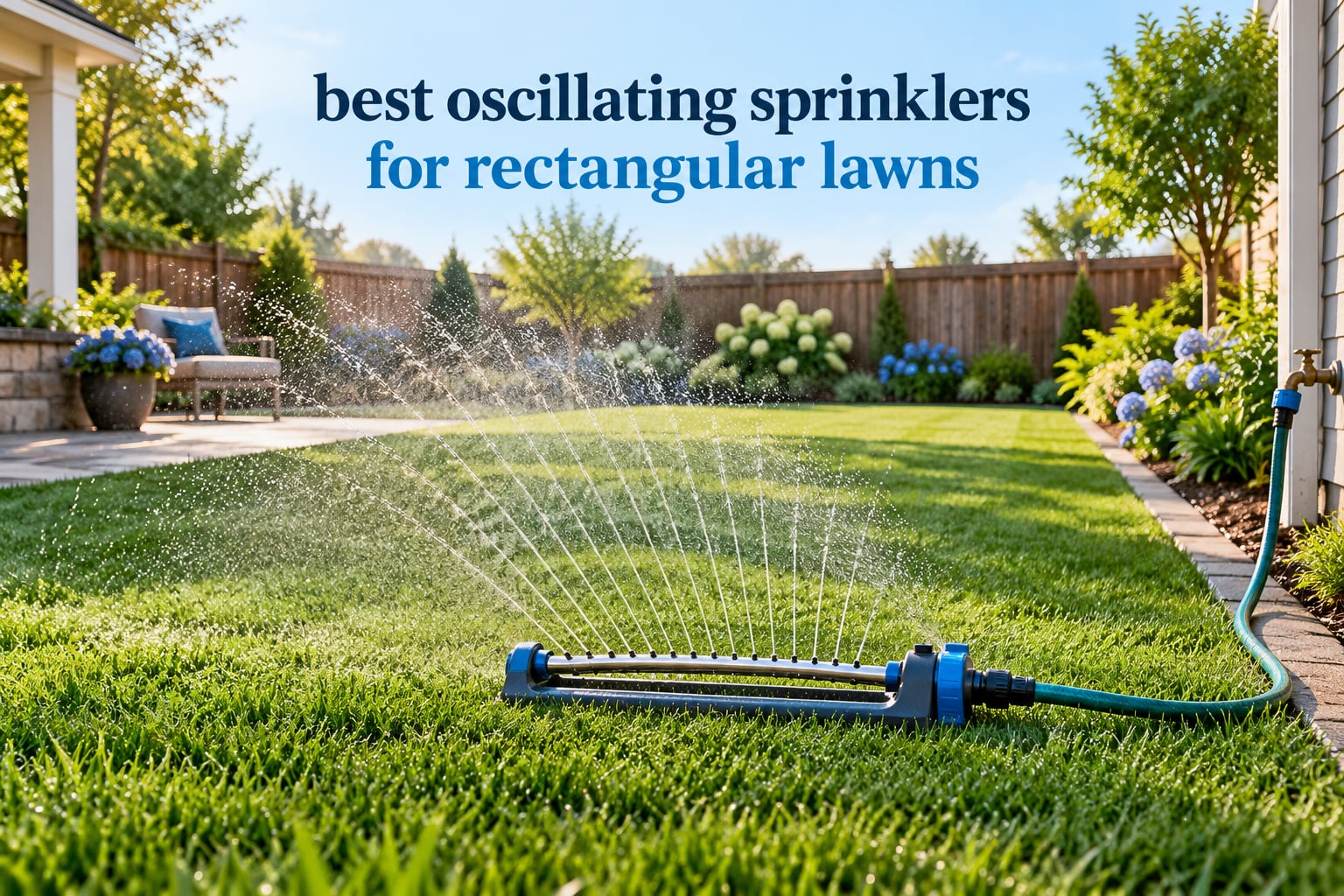 8 Best Oscillating Sprinklers for Rectangular Lawns (October 2026)
