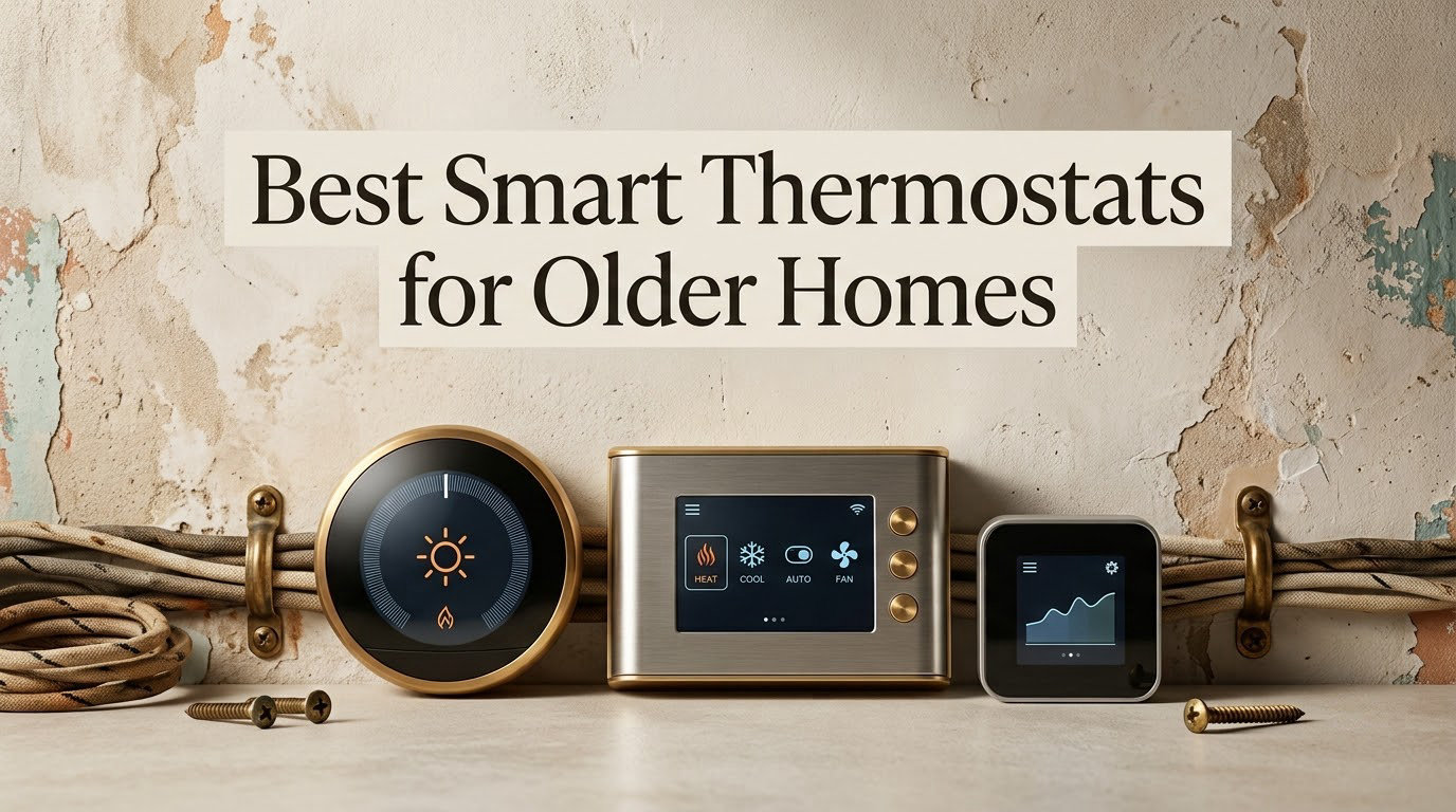 8 Best Smart Thermostats for Older Homes (October 2026)