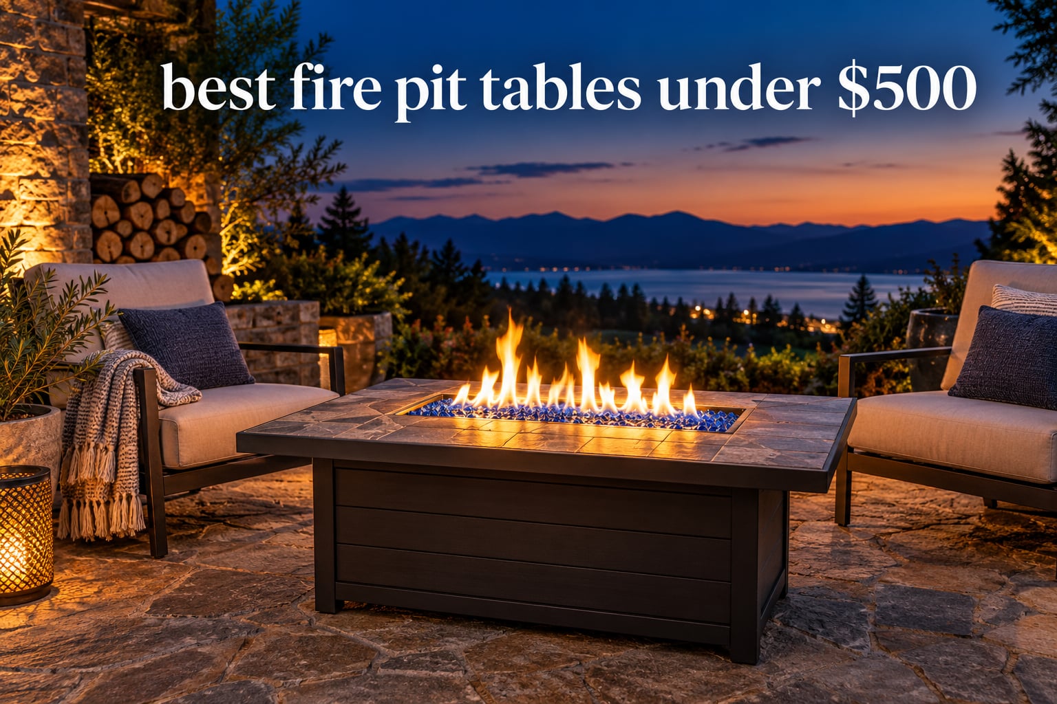 12 Best Fire Pit Tables Under $500 (October 2026)