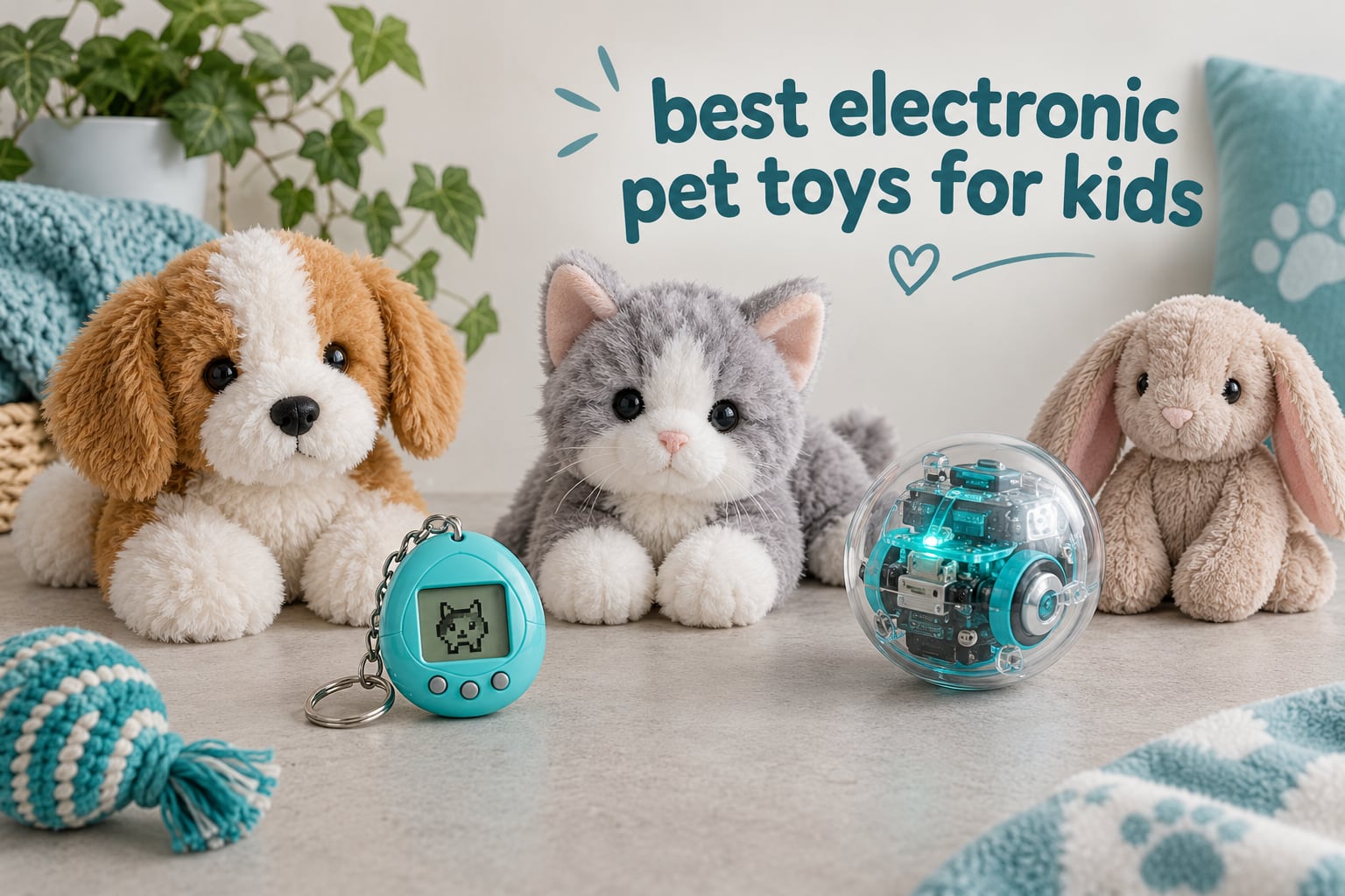 best electronic pet toys for kids