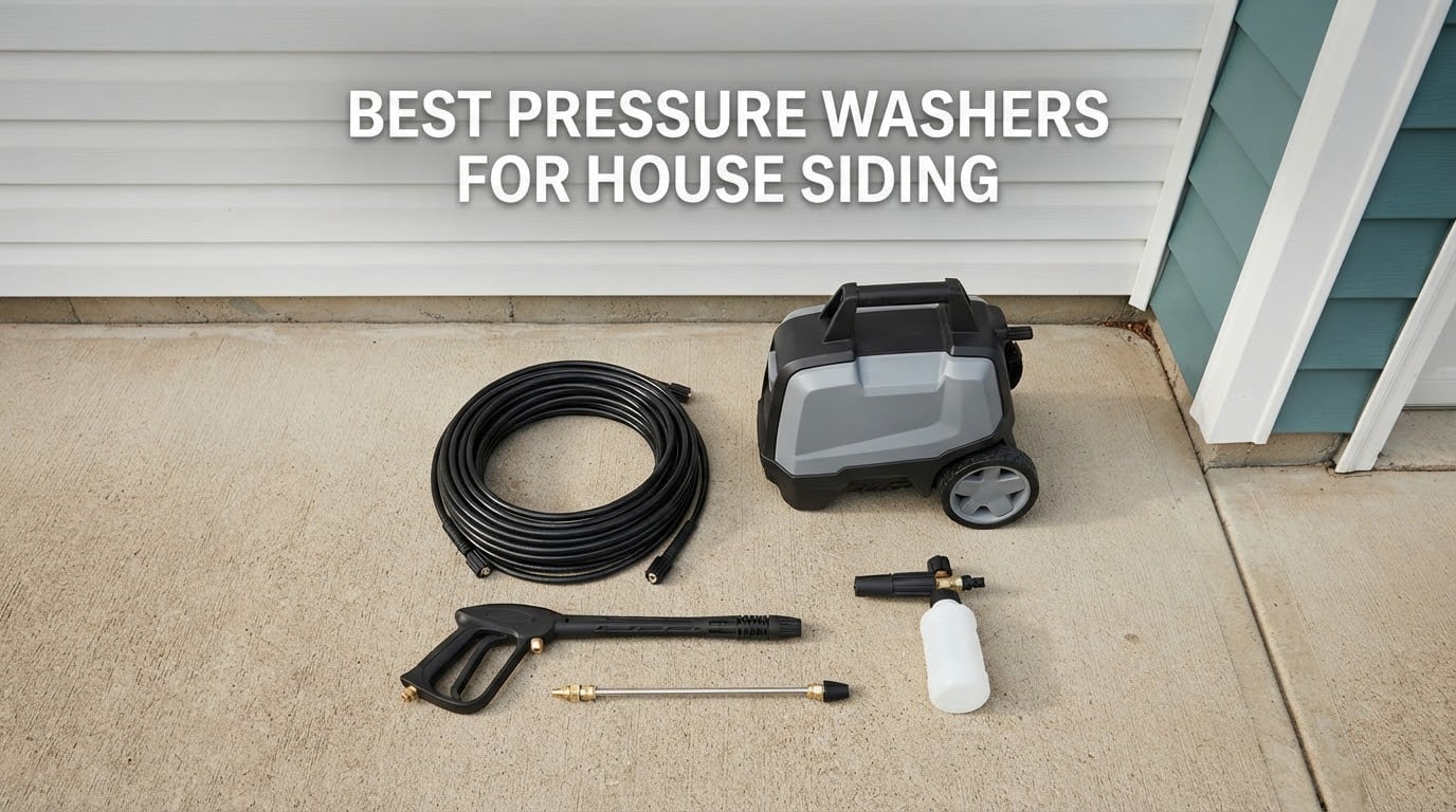 best pressure washers for house siding
