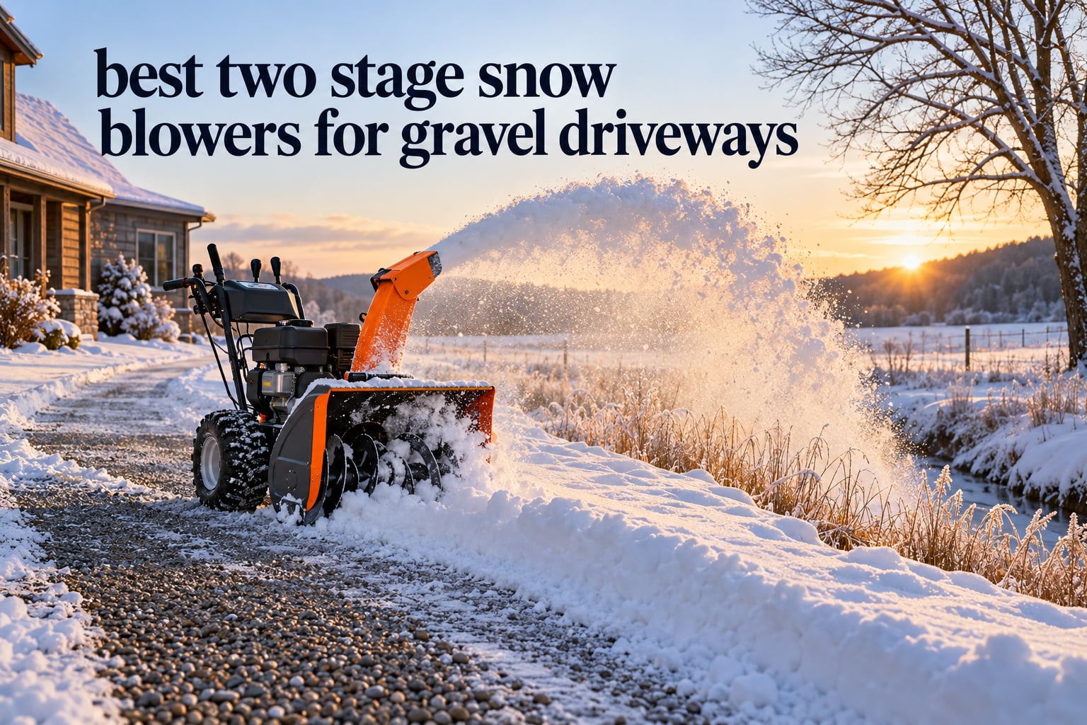 10 Best Two Stage Snow Blowers for Gravel Driveways (October 2026)