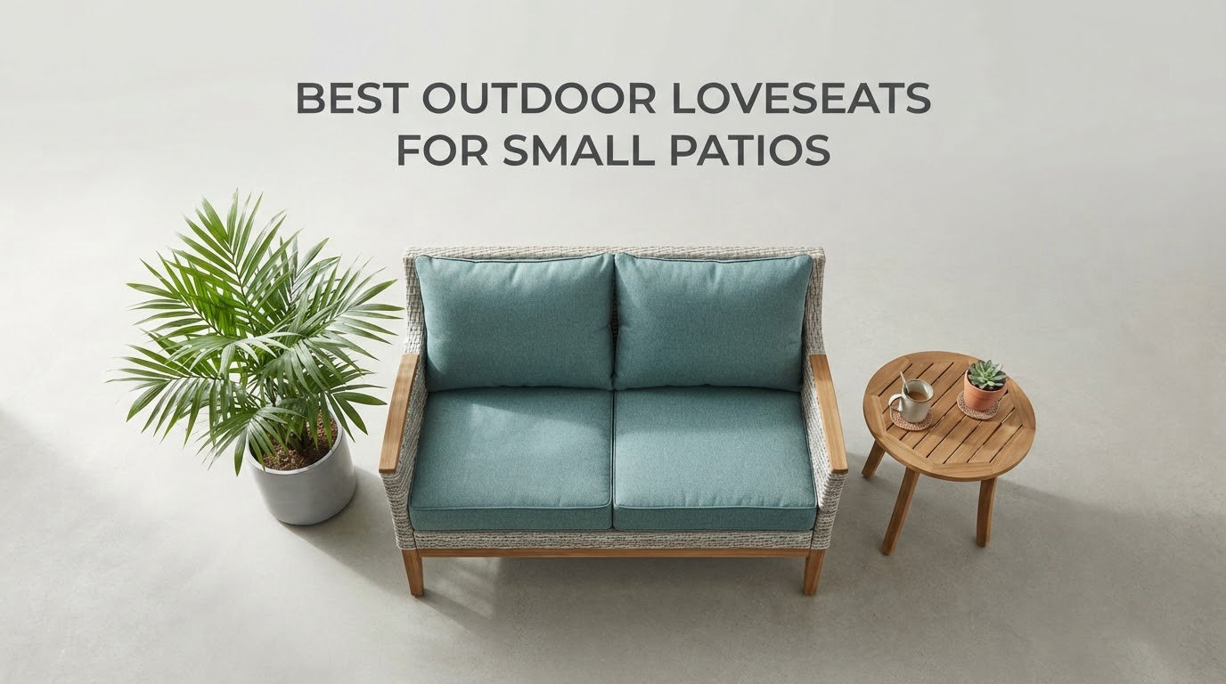 10 Best Outdoor Loveseats for Small Patios (October 2026)