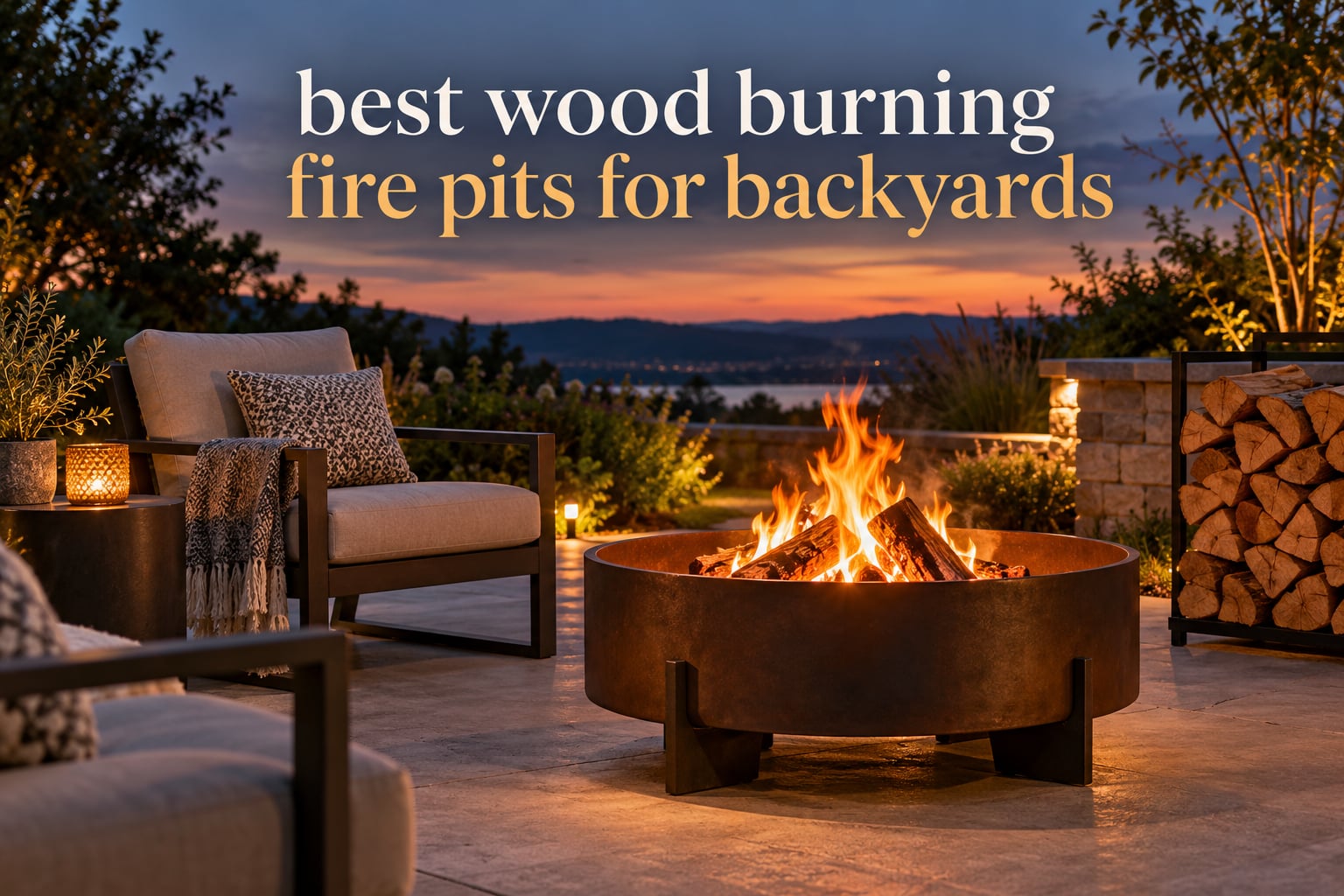 12 Best Wood Burning Fire Pits for Backyards (October 2026)
