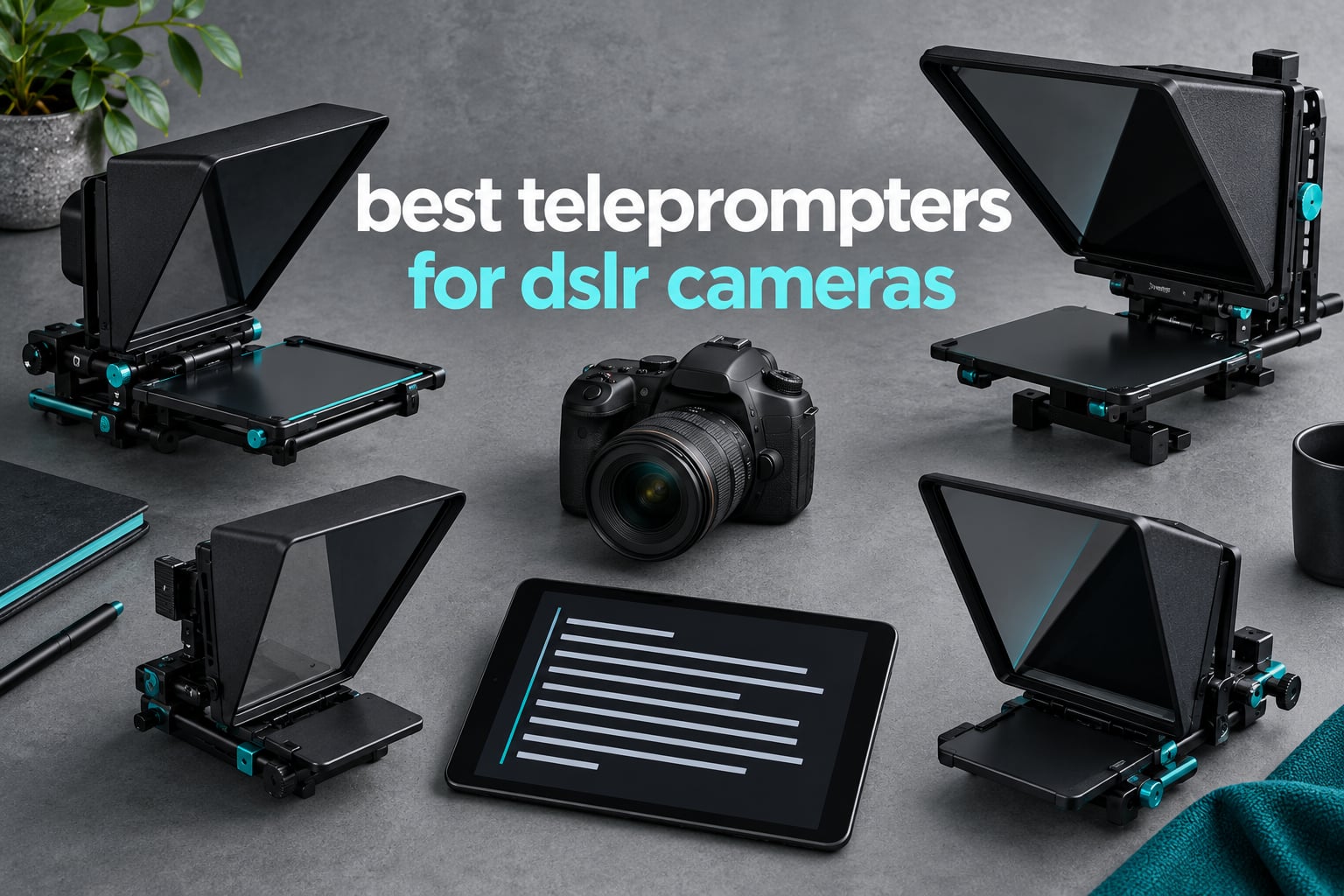 12 Best Teleprompters for DSLR Cameras (October 2026) Tested