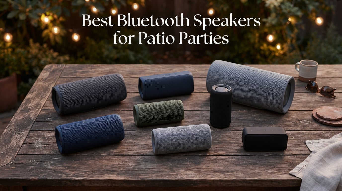 Best Bluetooth Speakers for Patio Parties