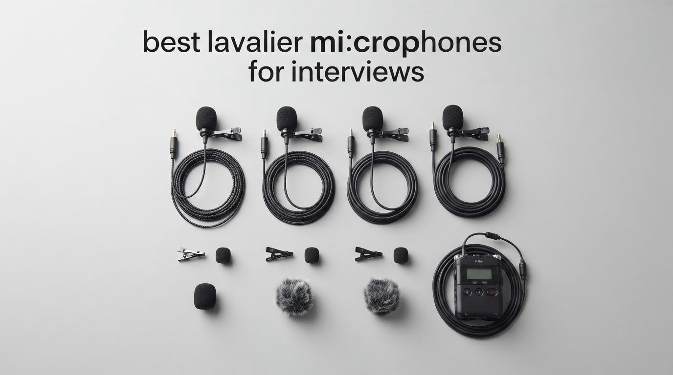 12 Best Lavalier Microphones for Interviews (October 2026)