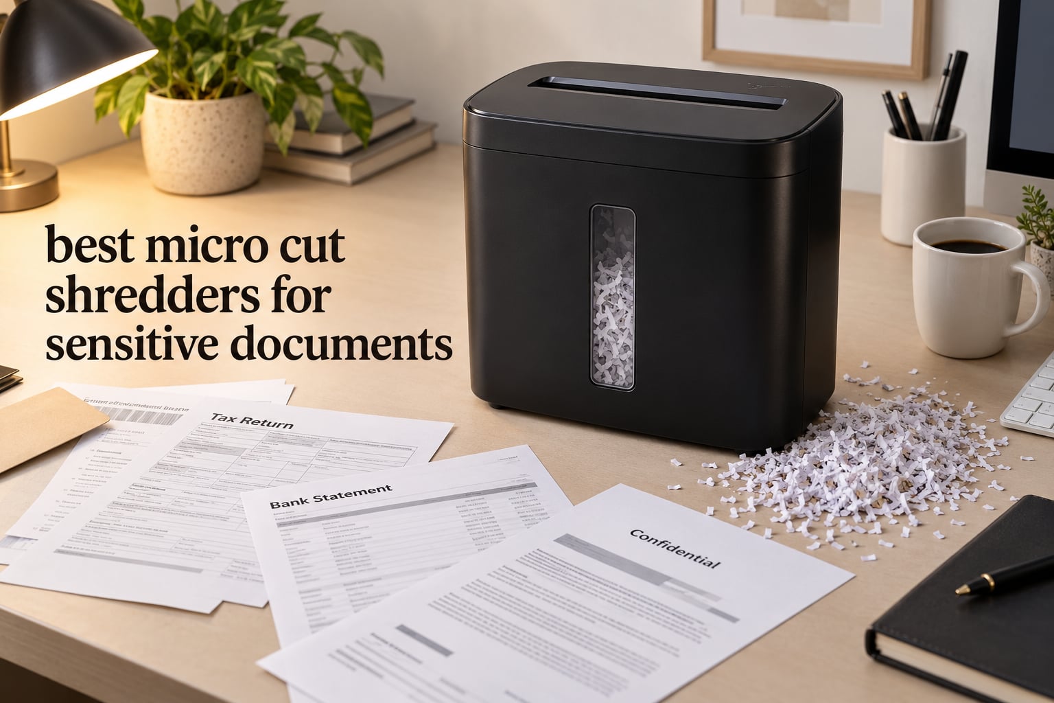 best micro cut shredders for sensitive documents