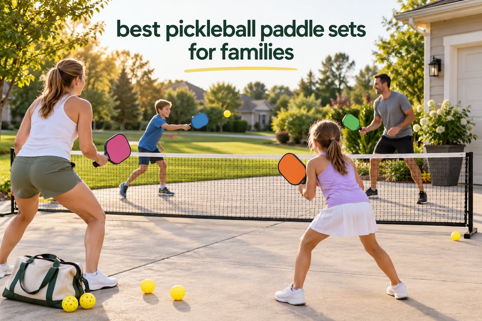 12 Best Pickleball Paddle Sets for Families (October 2026)