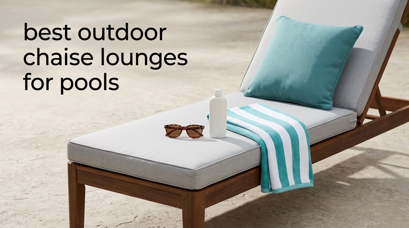 12 Best Outdoor Chaise Lounges for Pools (October 2026)