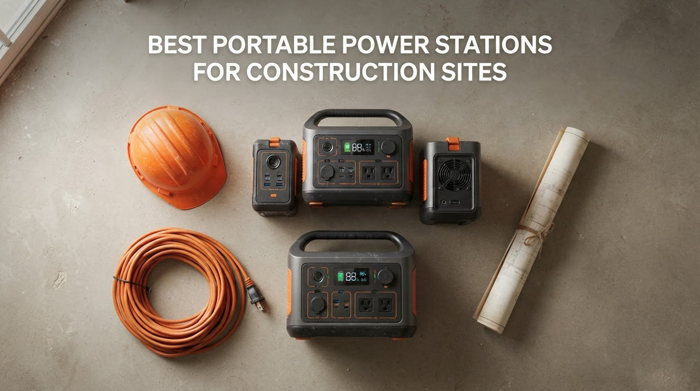 12 Best Portable Power Stations for Construction Sites October 2026