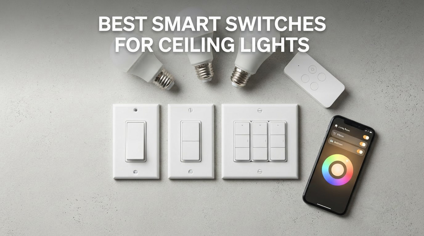 best smart switches for ceiling lights
