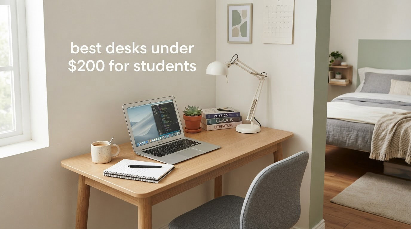 8 Best Desks Under $200 for Students (October 2026)