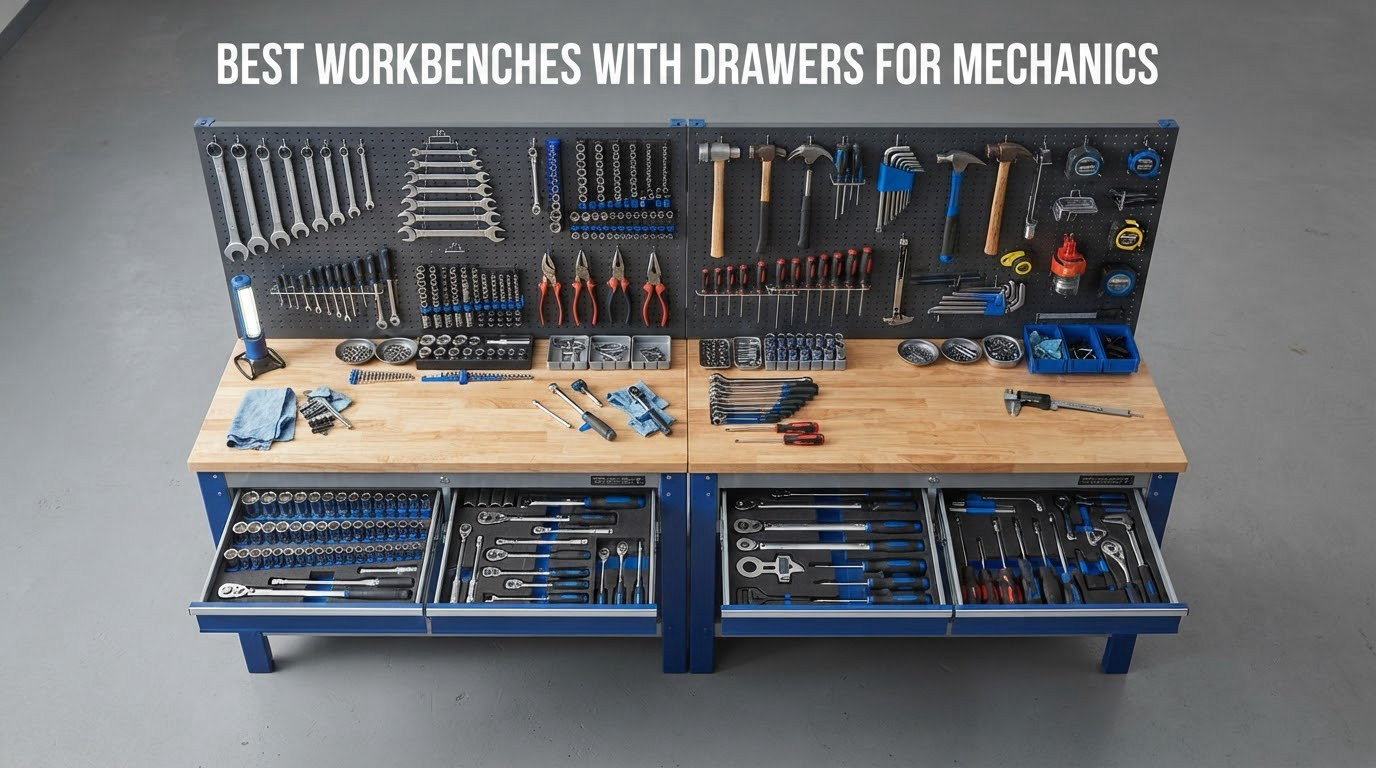 8 Best Workbenches With Drawers for Mechanics (October 2026)