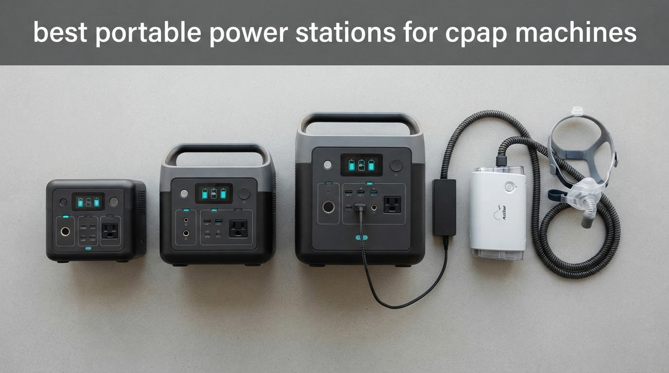 10 Best Portable Power Stations for CPAP Machines (October 2026)