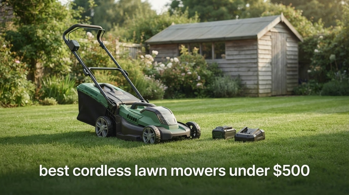 best cordless lawn mowers under $500