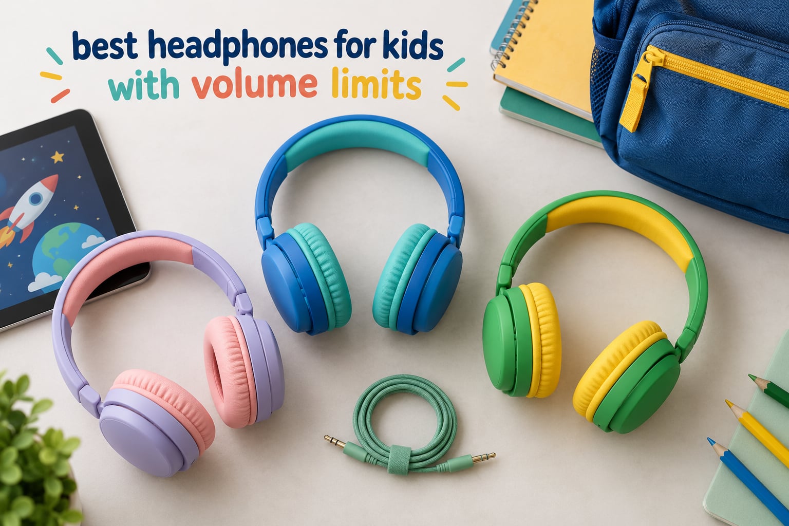 best headphones for kids with volume limits