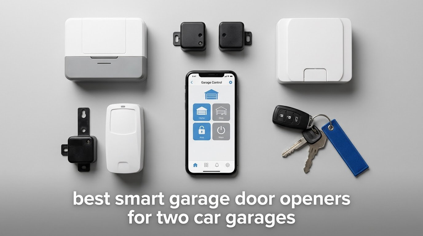 7 Best Smart Garage Door Openers for Two Car Garages (October 2026)