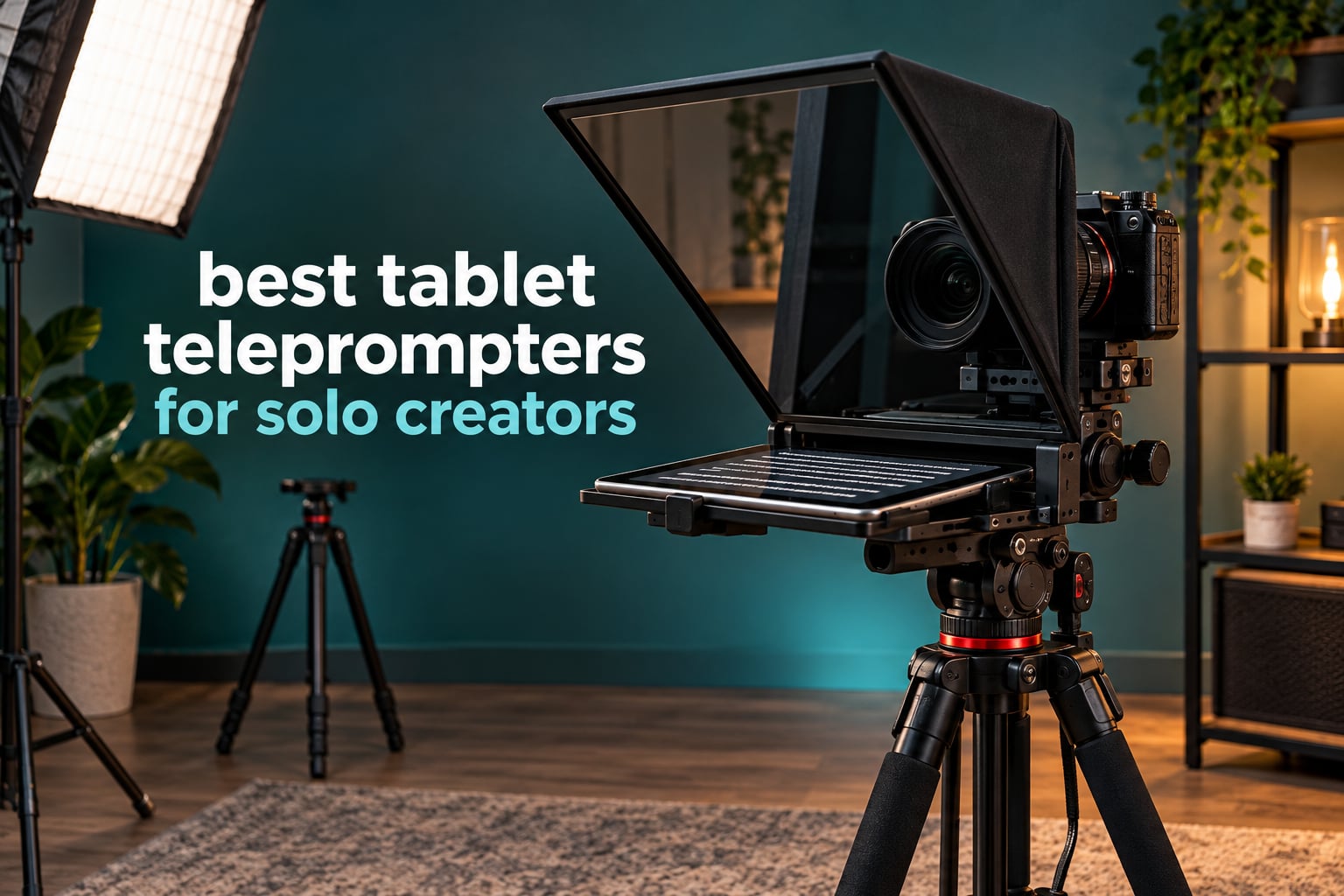 8 Best Tablet Teleprompters for Solo Creators (October 2026)