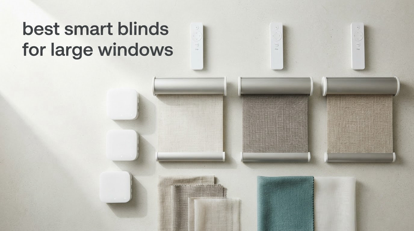 best smart blinds for large windows