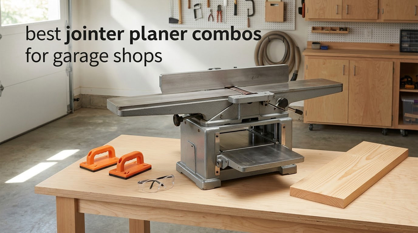 best jointer planer combos for garage shops
