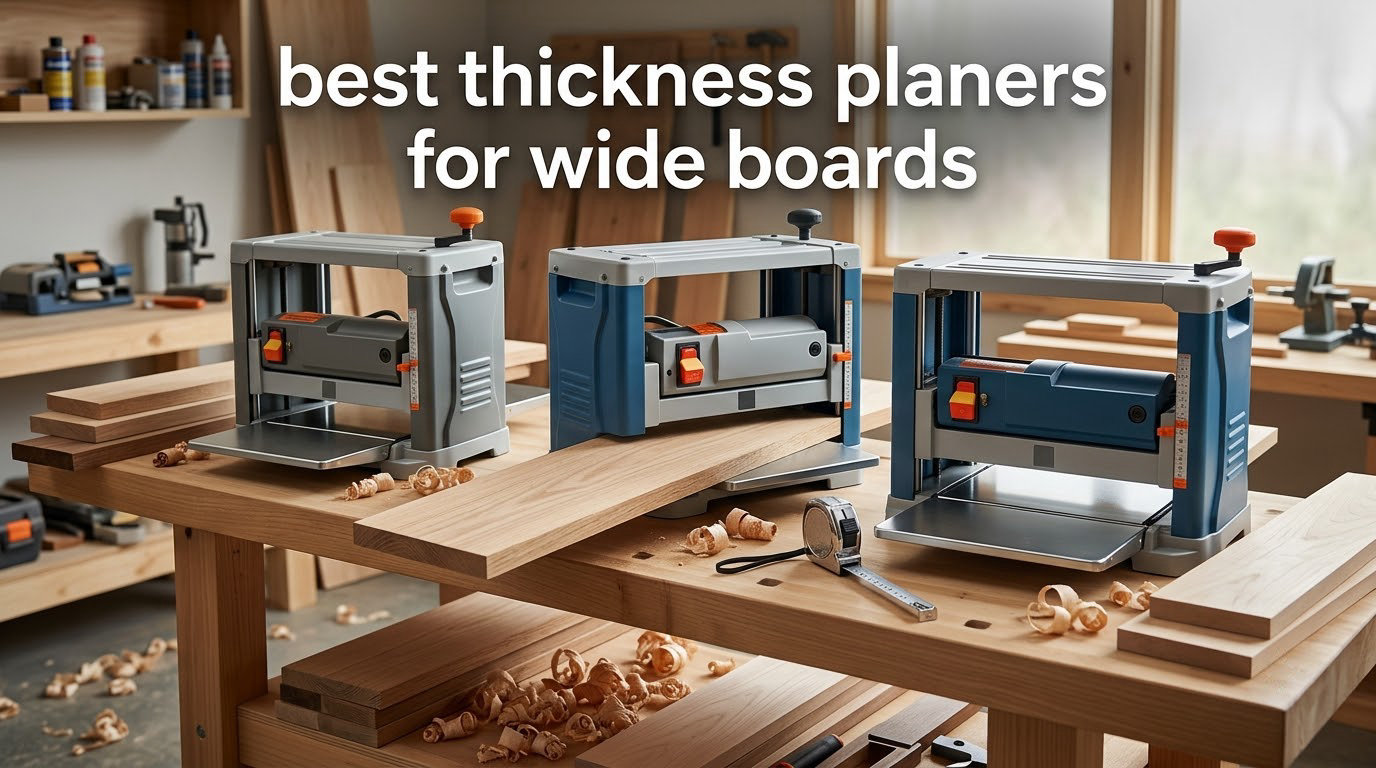 best thickness planers for wide boards