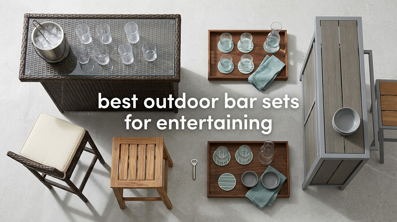 12 Best Outdoor Bar Sets for Entertaining (October 2026)