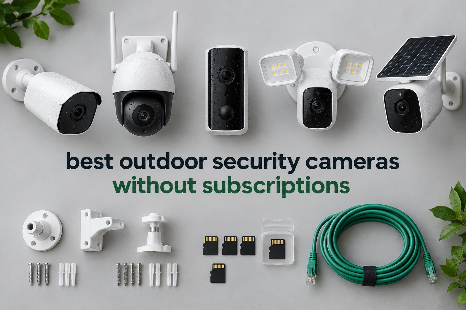 best outdoor security cameras without subscriptions