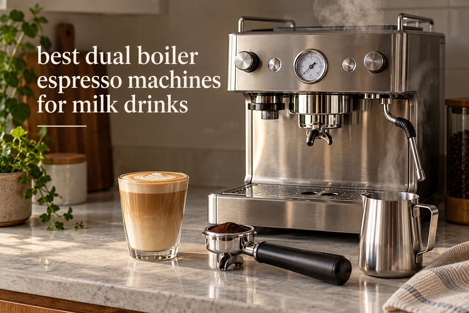 7 Best Dual Boiler Espresso Machines for Milk Drinks (October 2026)