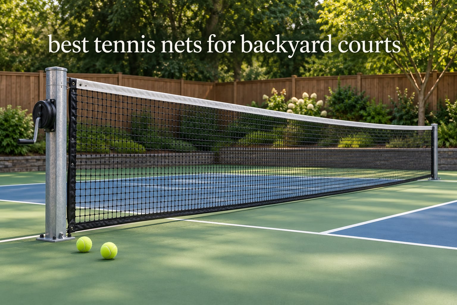 10 Best Tennis Nets for Backyard Courts (October 2026)