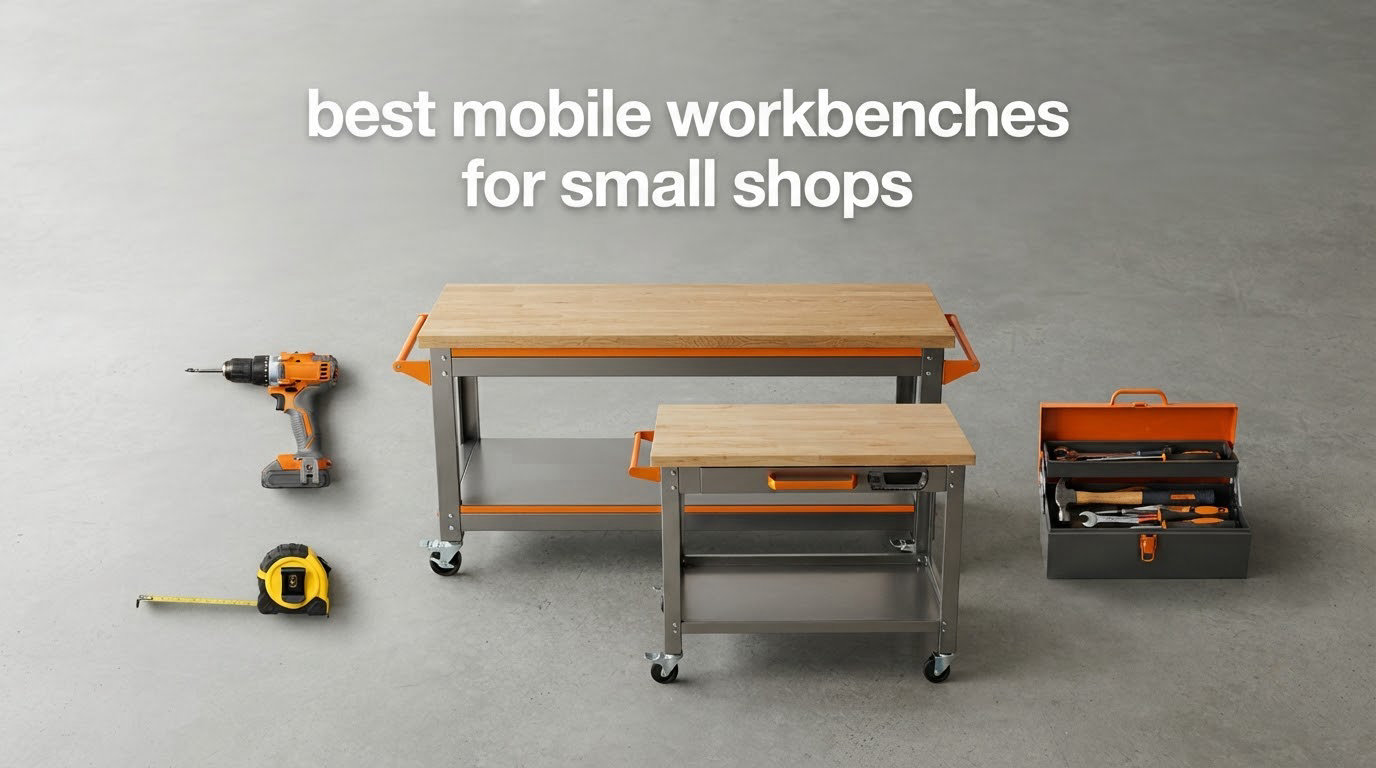 8 Best Mobile Workbenches for Small Shops (October 2026)