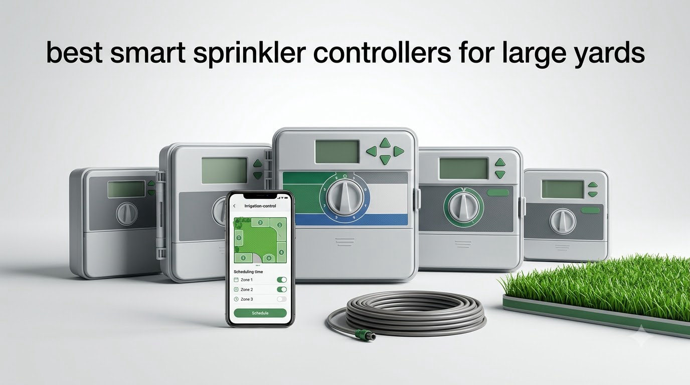 12 Best Smart Sprinkler Controllers for Large Yards (October 2026)
