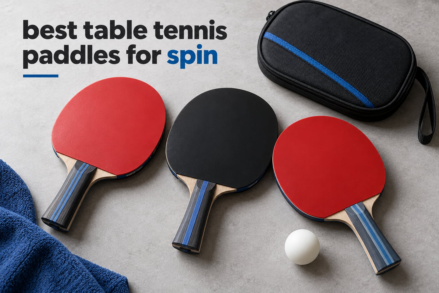 12 Best Table Tennis Paddles for Spin (October 2026)