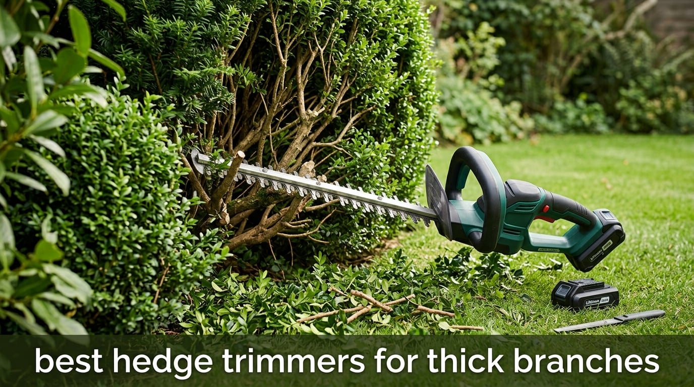 10 Best Hedge Trimmers for Thick Branches (October 2026)