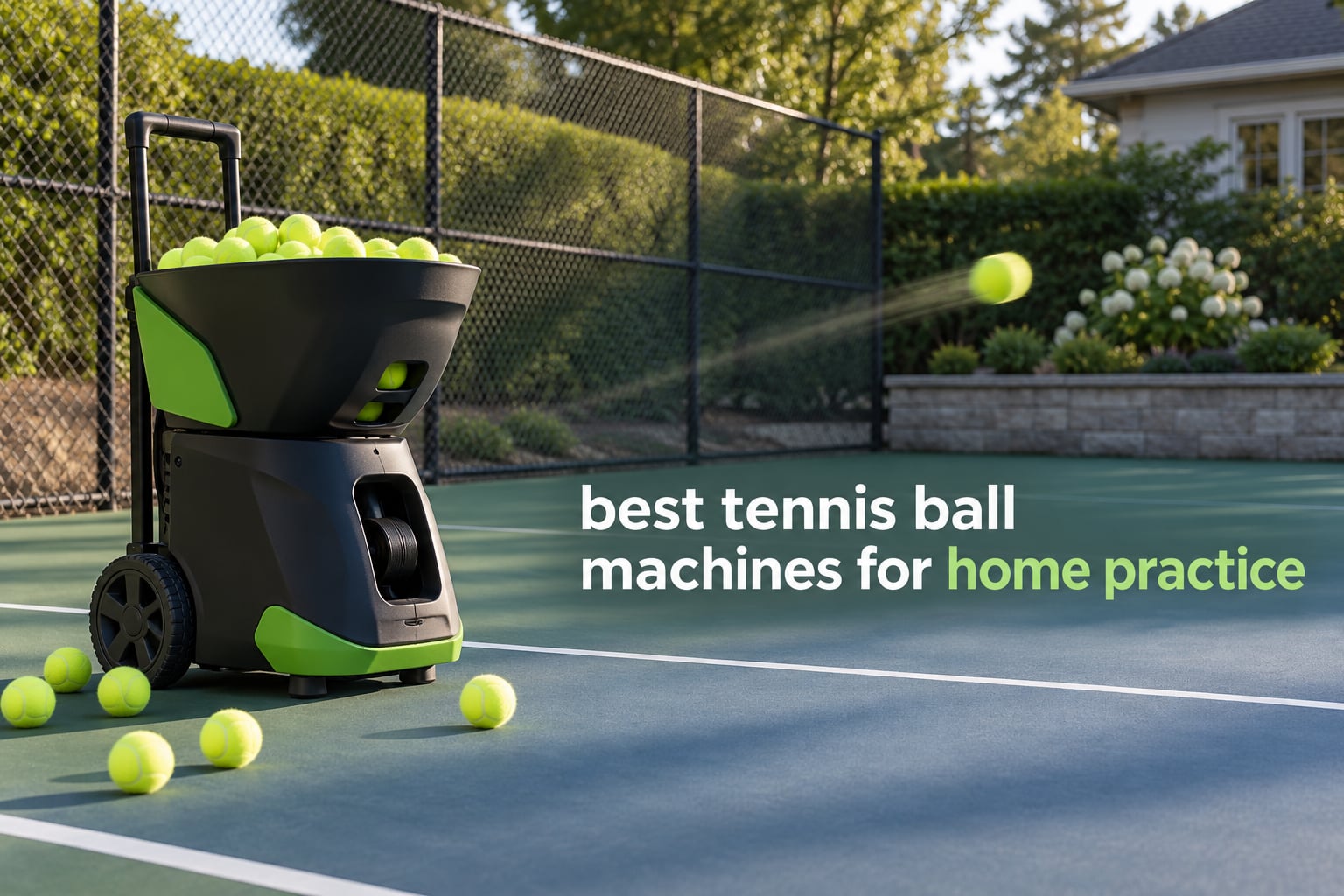 10 Best Tennis Ball Machines for Home Practice (October 2026)