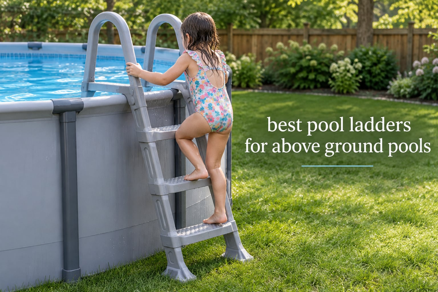 12 Best Pool Ladders for Above Ground Pools (October 2026)