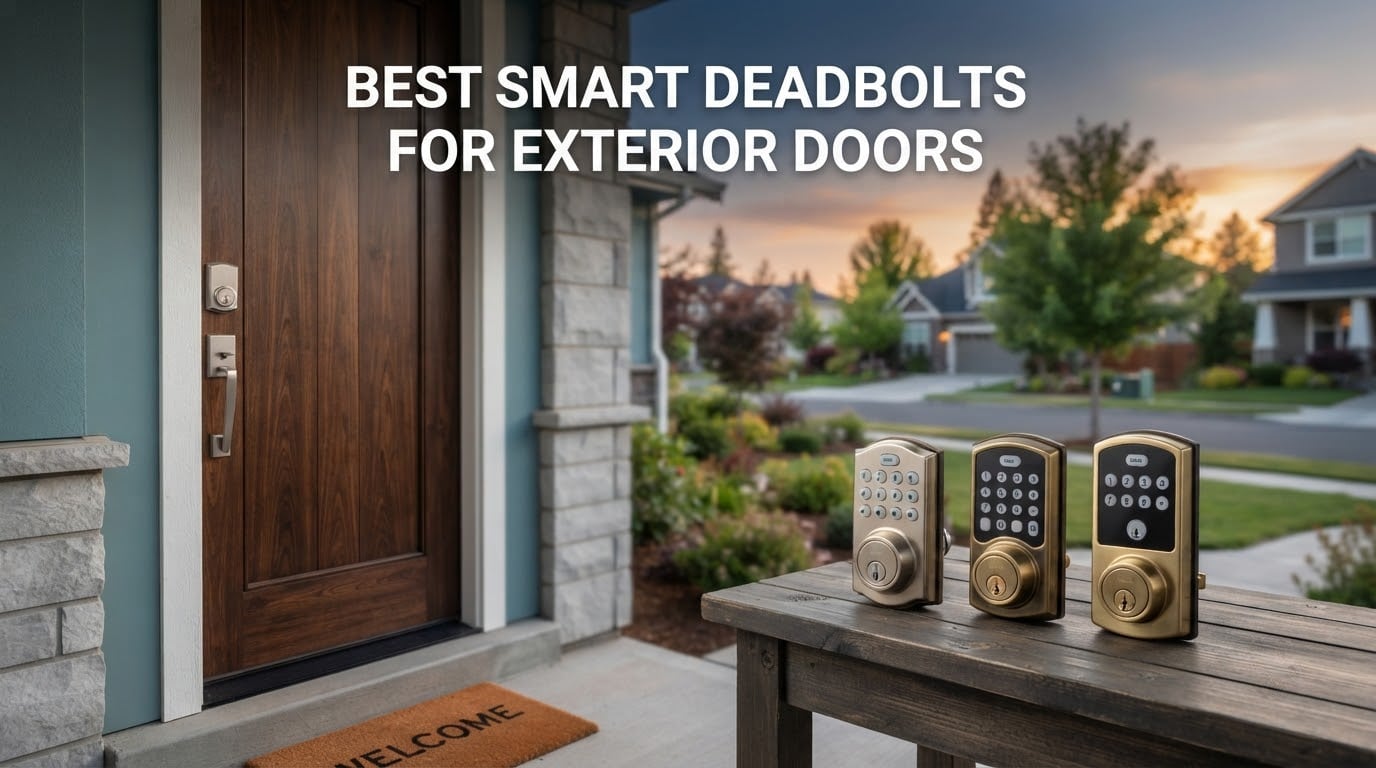 best smart deadbolts for exterior doors