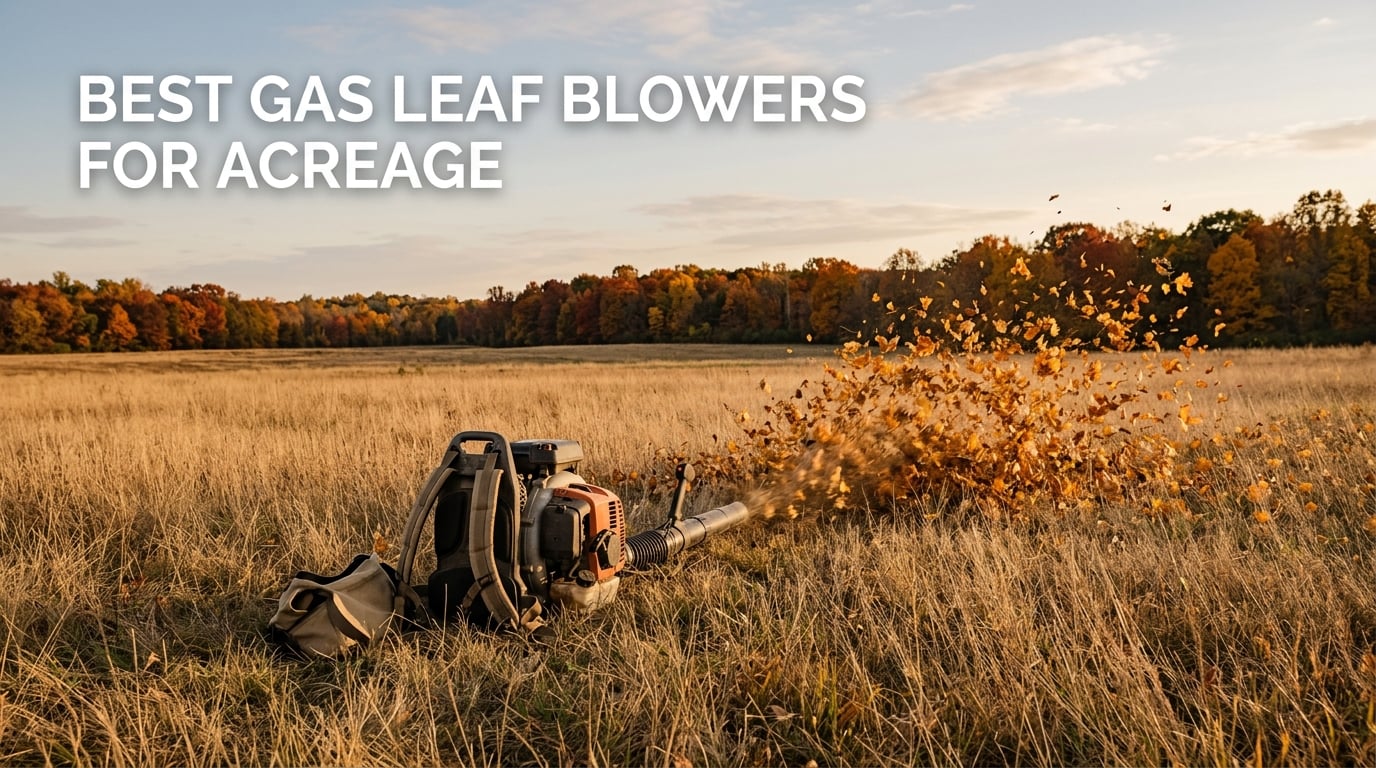 best gas leaf blowers for acreage