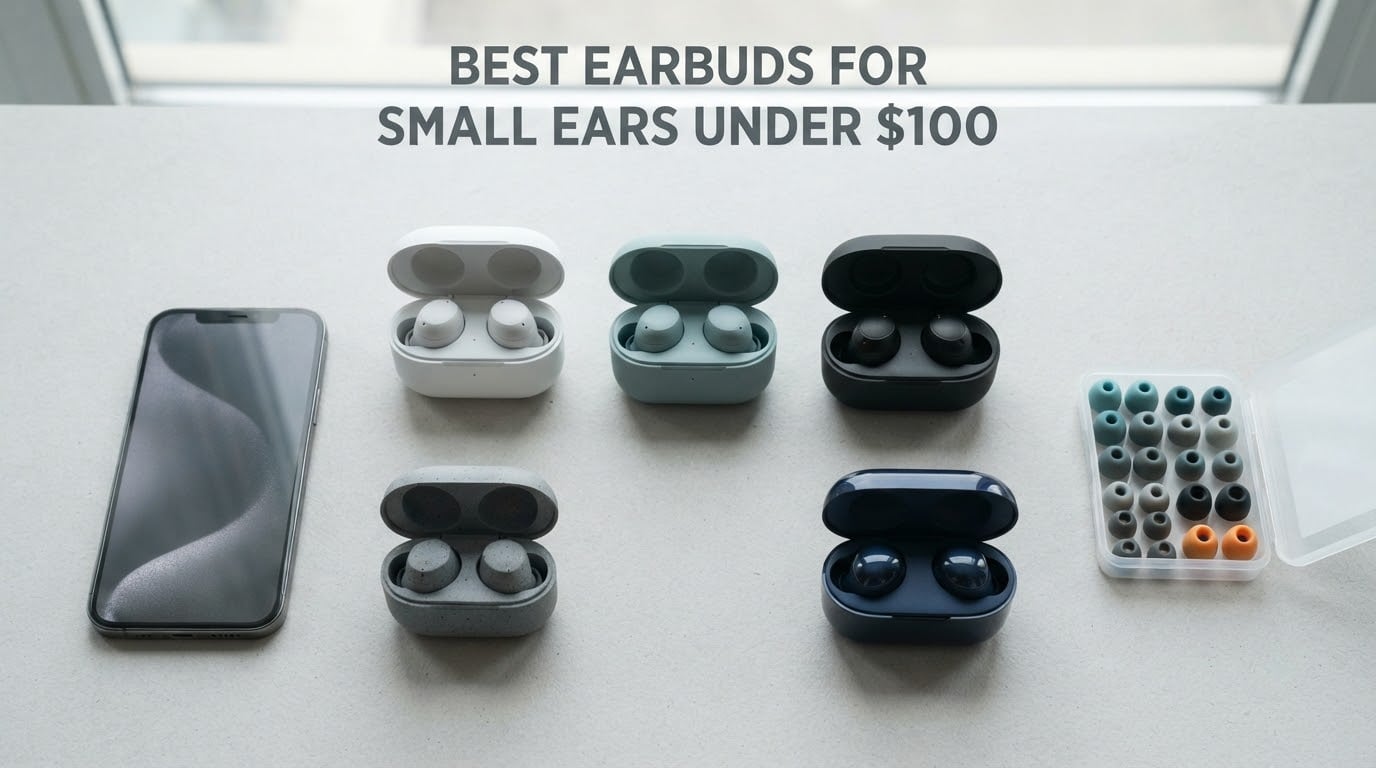 best earbuds for small ears under $100