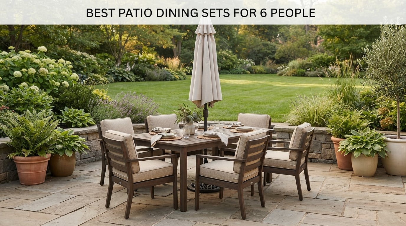 10 Best Patio Dining Sets for 6 People (October 2026)