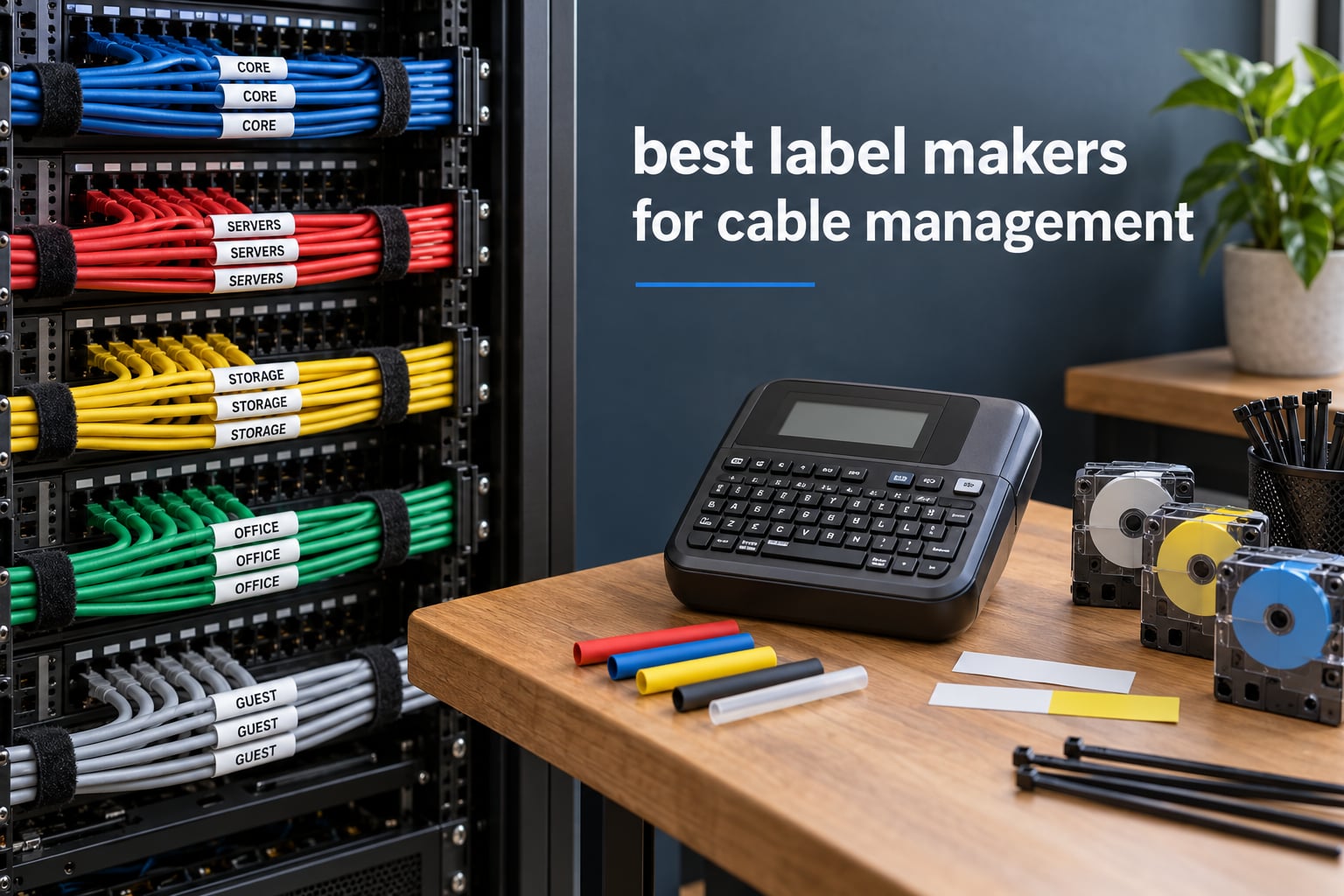 12 Best Label Makers for Cable Management (October 2026)