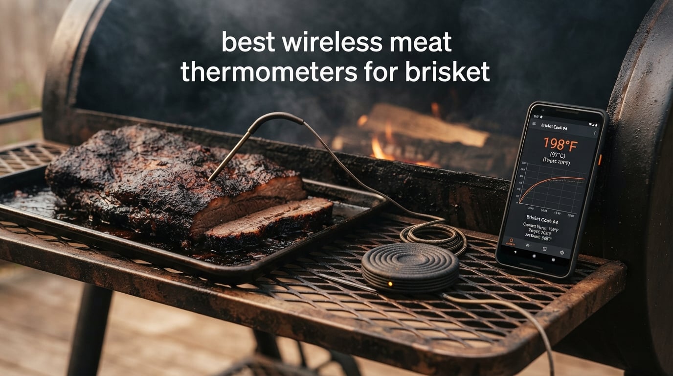 10 Best Wireless Meat Thermometers for Brisket (October 2026)