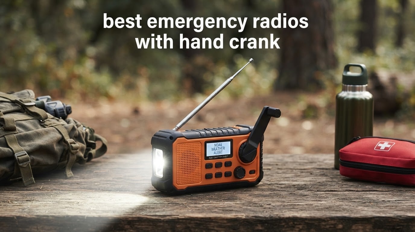 best emergency radios with hand crank