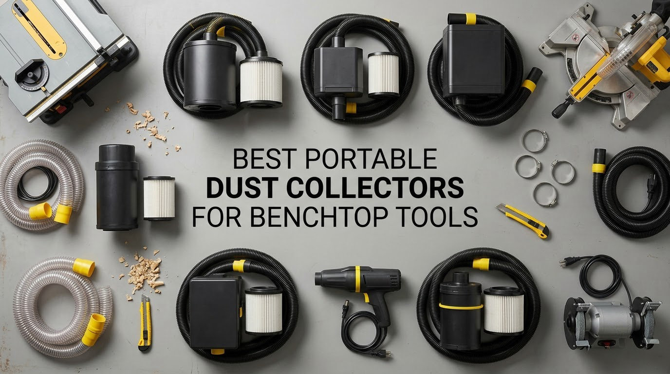 7 Best Portable Dust Collectors for Benchtop Tools (October 2026)