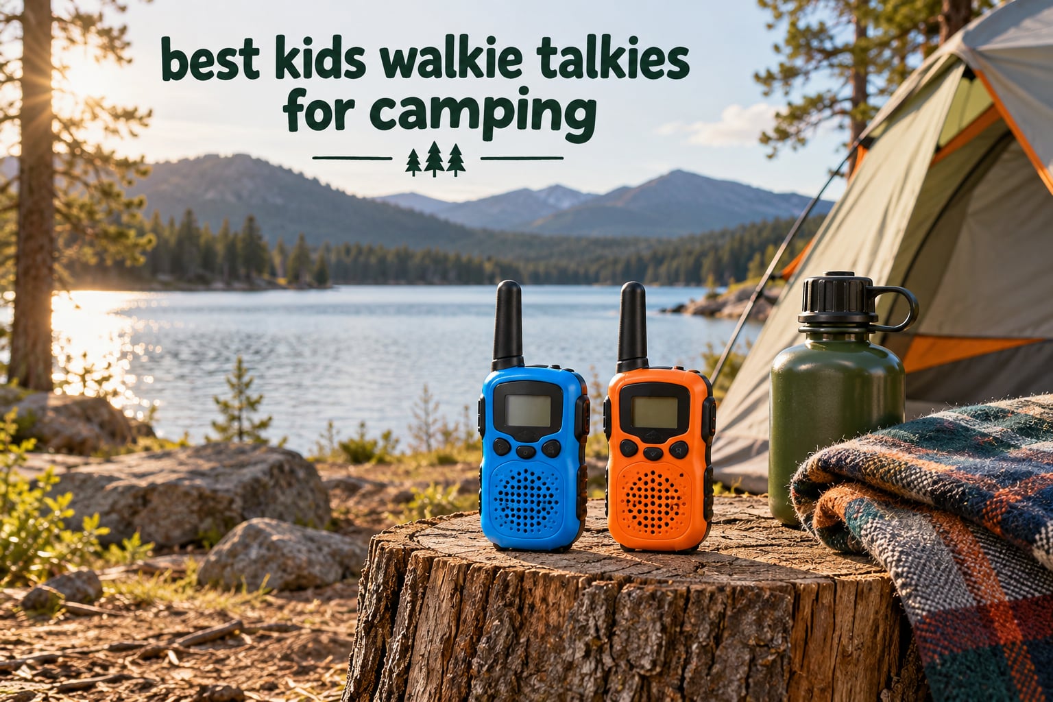 best kids walkie talkies for camping