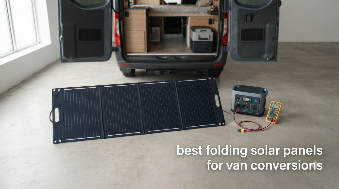 8 Best Folding Solar Panels for Van Conversions (October 2026)